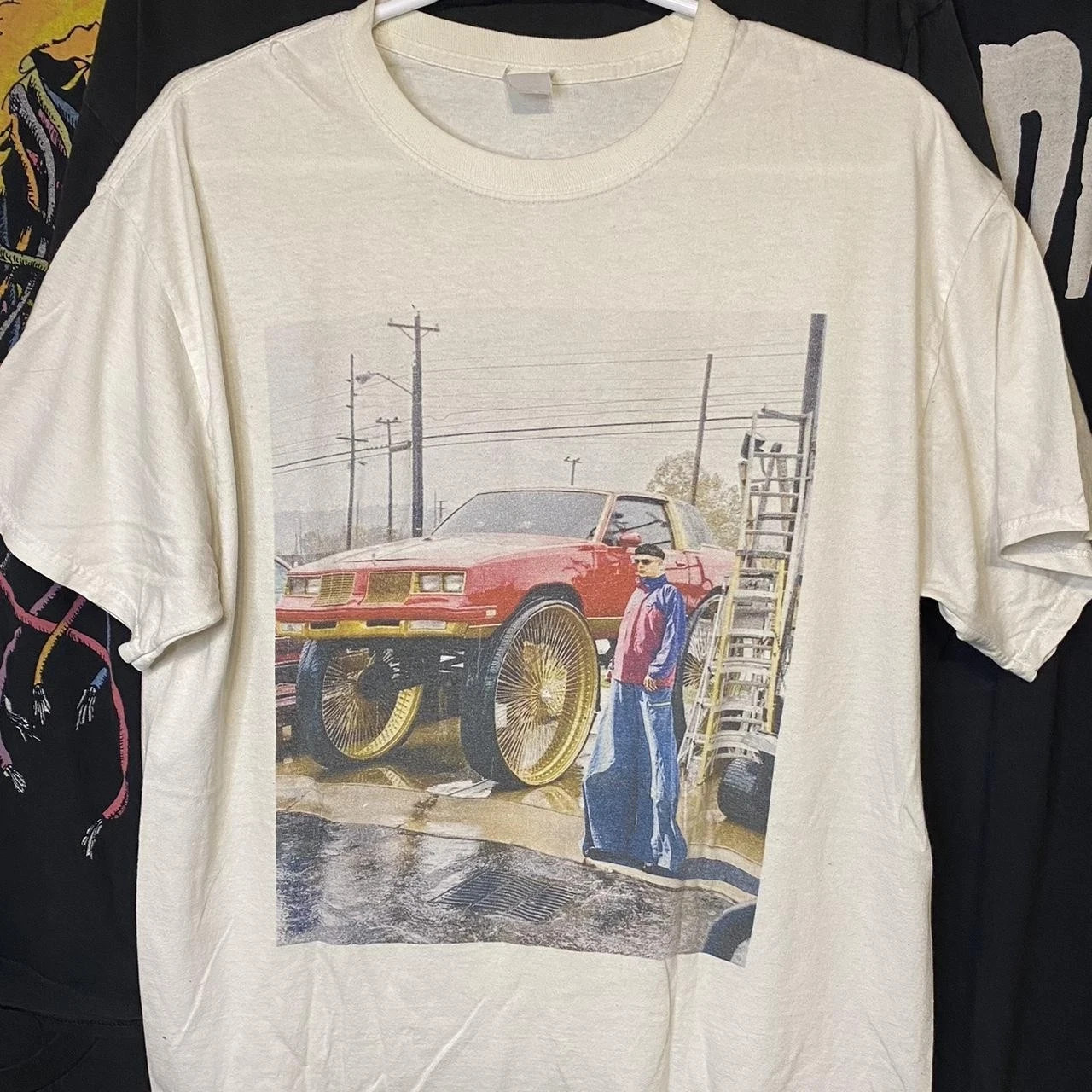 Vinatge Oliver Tree classic unisex white short sleeve t-shirt QT8793