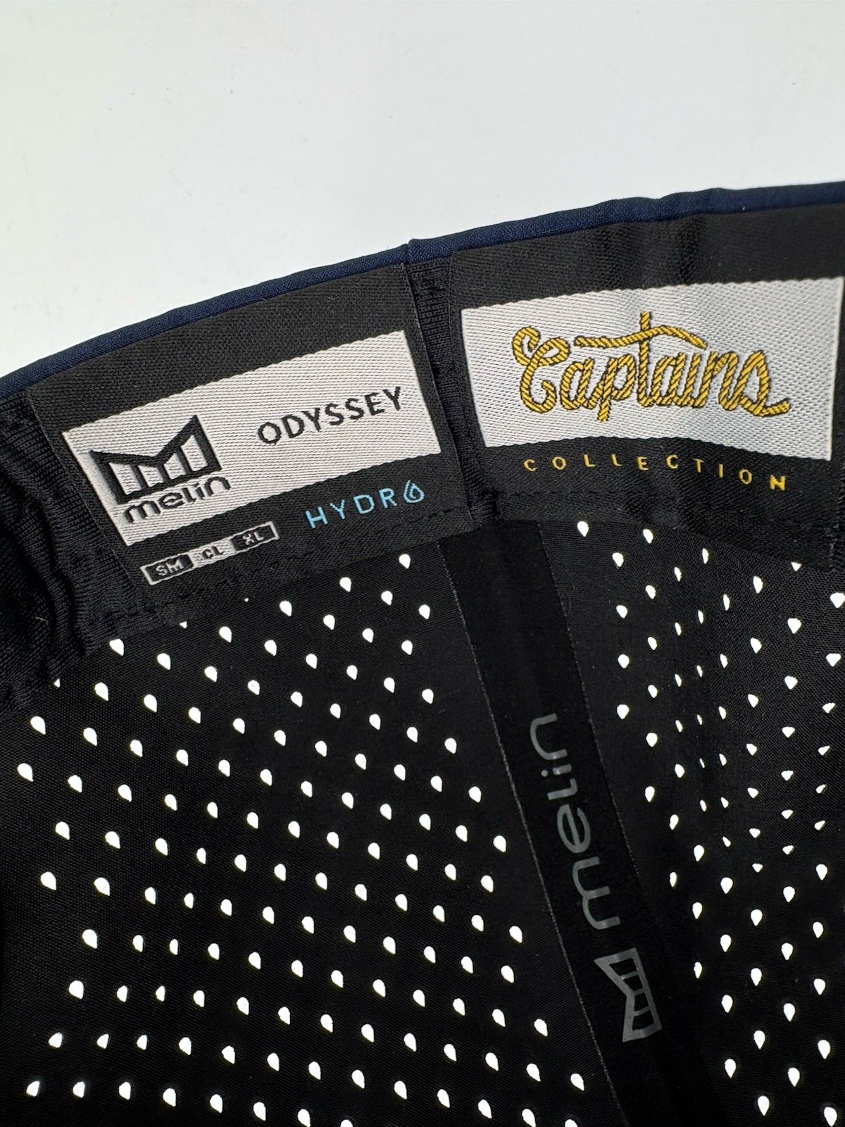 Melin Odyssey Captains Hydro Blue Limited Edition Snapback Hat Classic Sz Large