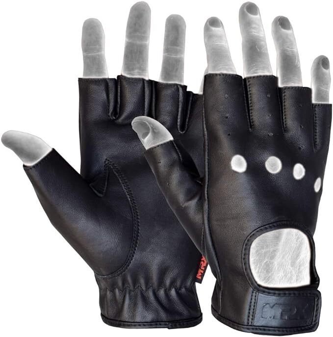 MRX Mens Classic Driving Gloves Soft Genuine Real Cowhide Leather Full Finger