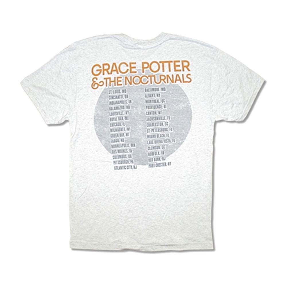 Men’s Grace Potter And The Nocturnals Bull Tour Super Soft Tee T-shirt Medium