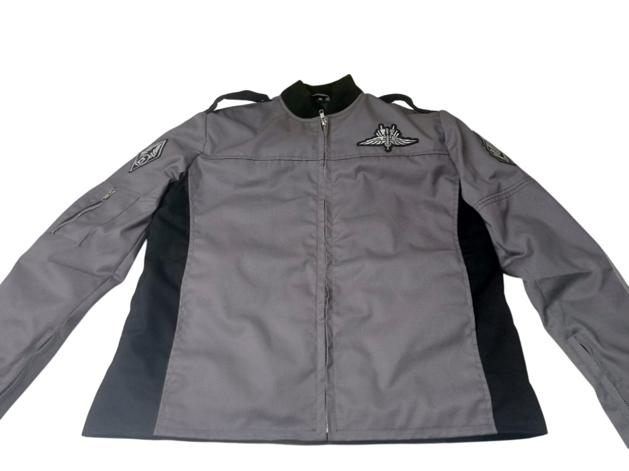 Starship Troopers Jacket Gray Cotton Mobile Infantary Uniform Cosplay Costume