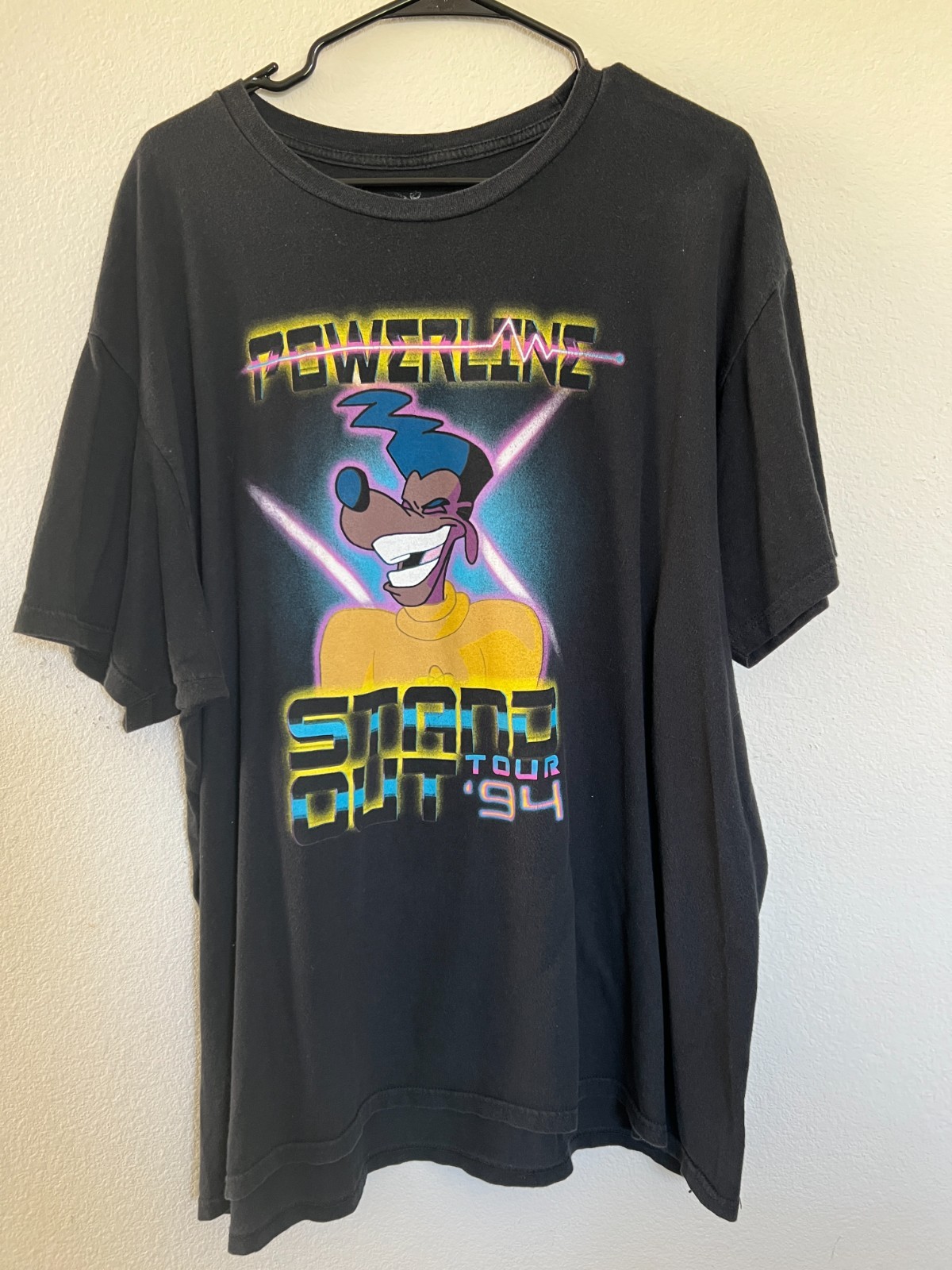 Disney Powerline Stand Out Tour ‘94 Graphic T-Shirt Mens 2XL H