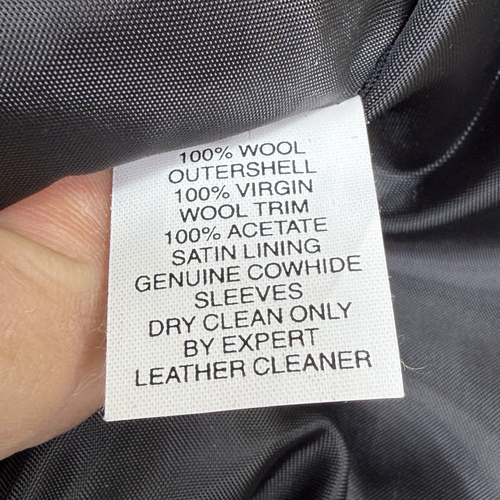 Dehen 1920 Portland Varsity Jacket Bomber Men’s Medium Purple 100% Wool Leather