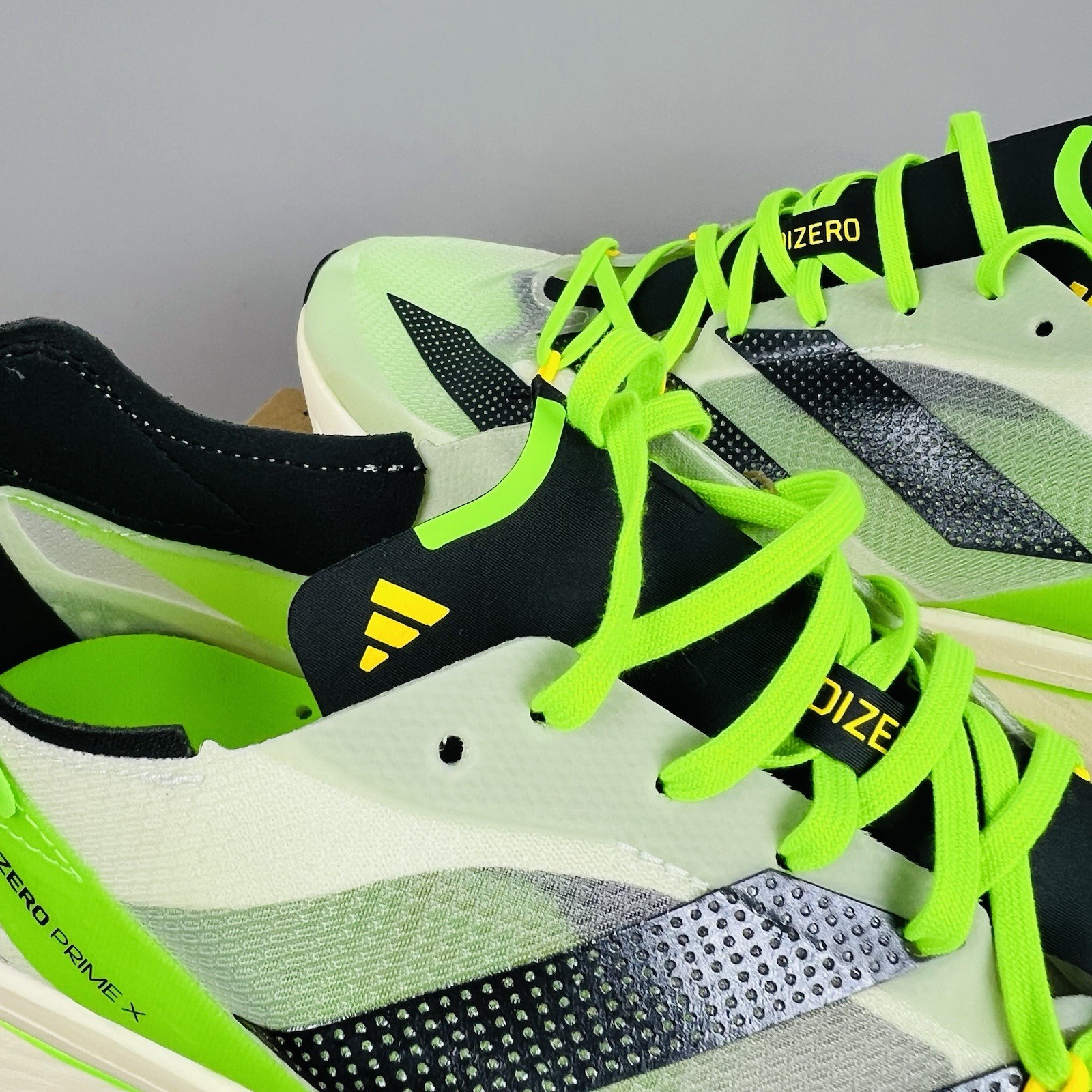 Adidas Adizero Prime X Men’s Running Shoes GV7074 Green New All Sizes