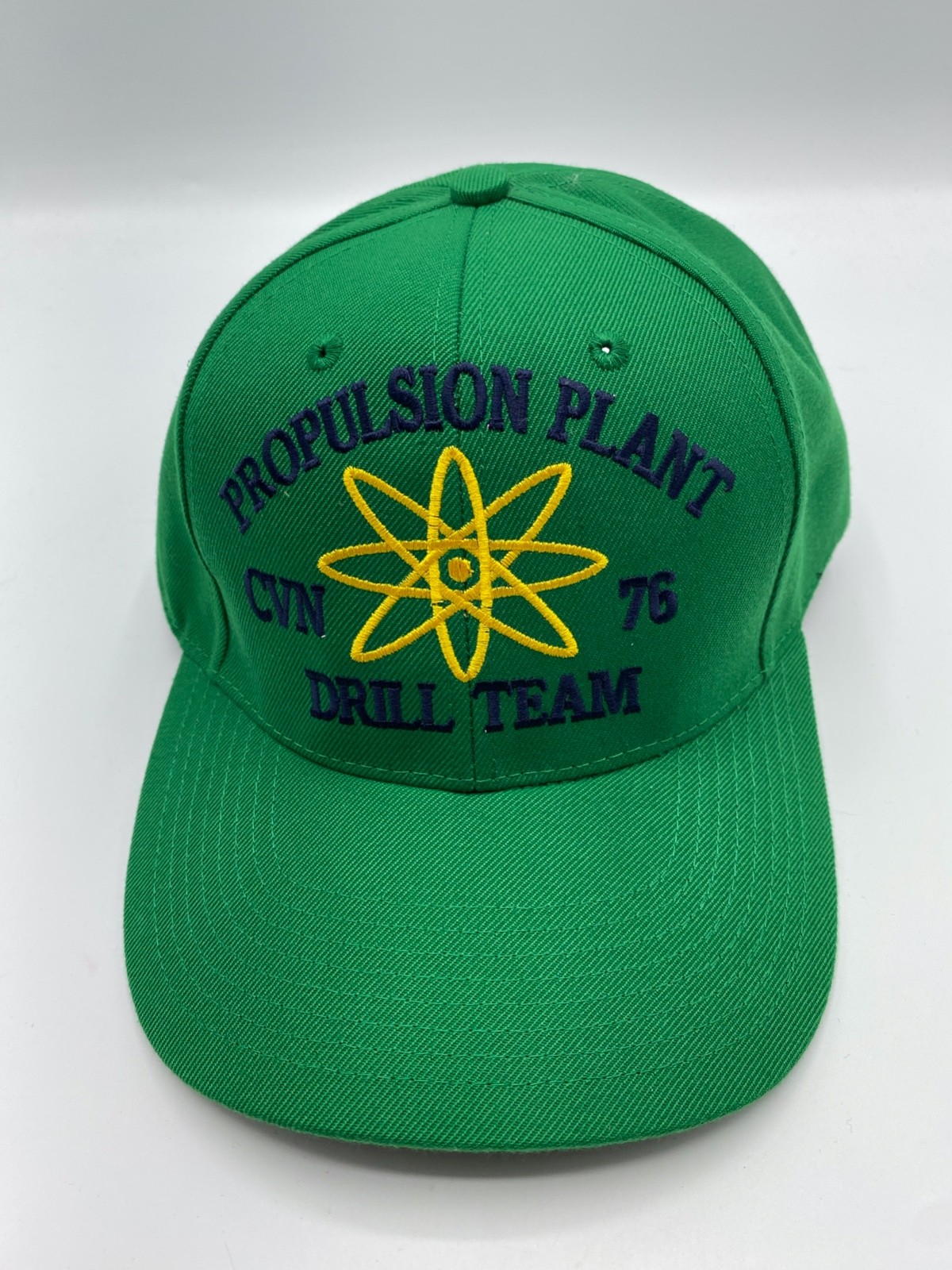 The Corps USS Ronald Reagan CVN 76 Drill Team Green Baseball Cap Hat One Size