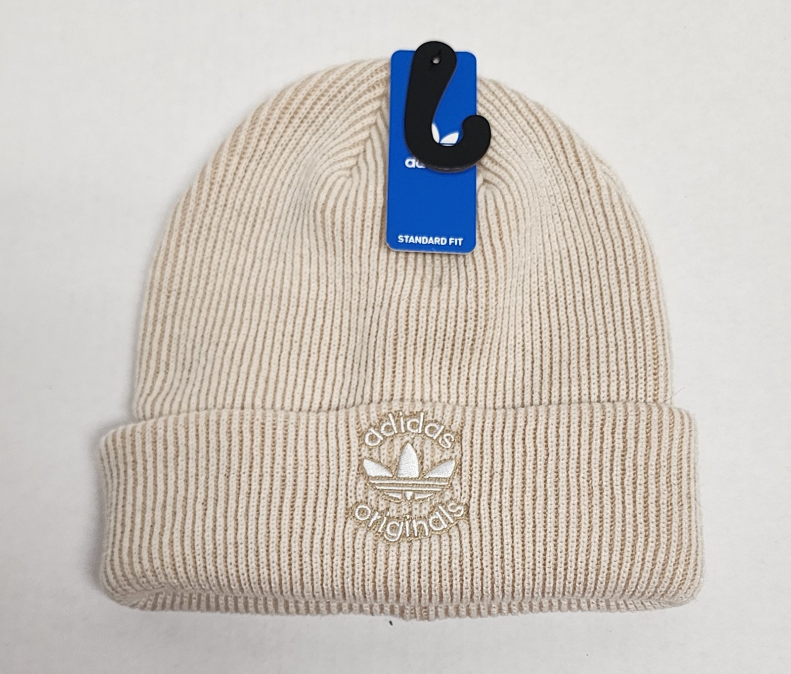 Adidas Originals Wonder White/Magic Beige/ White Unisex Union Winter Beanie NWT