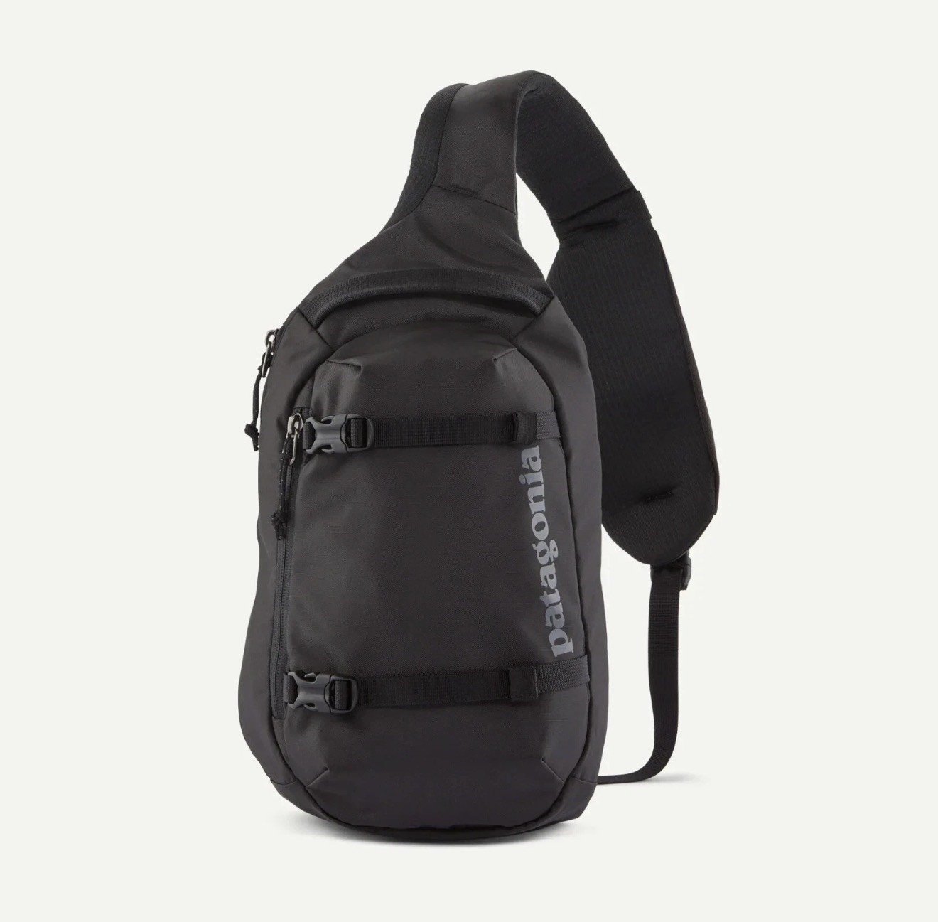 Patagonia NWOT Atom Sling 8L Crossbody/Backpack. Black Hiking Pouch