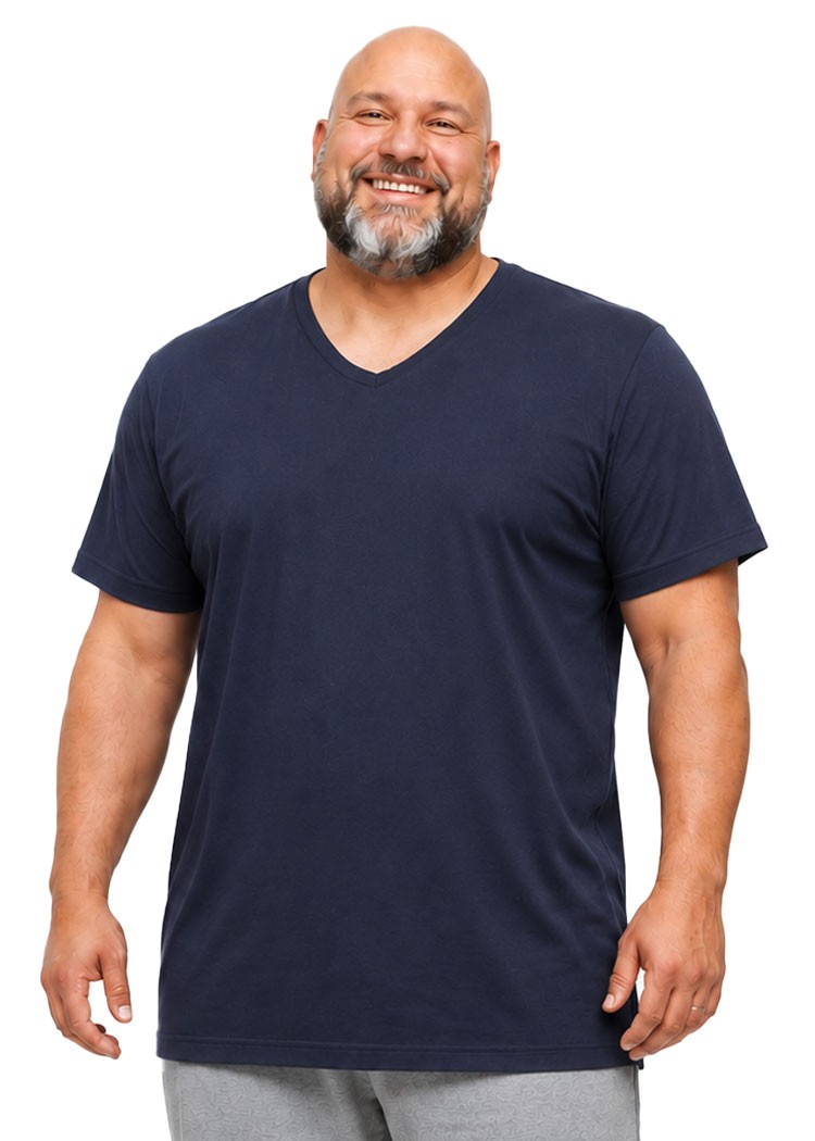 men’s underwear PLUS SIZES t-shirt stretch cotton from 2XL to 10XL