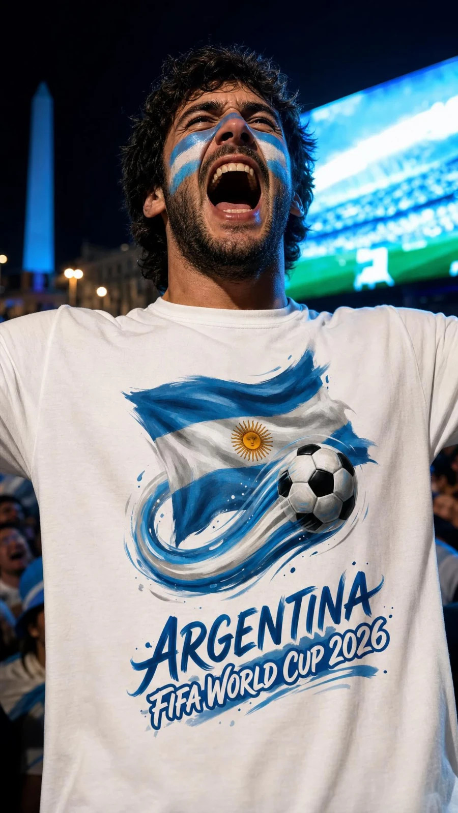 FIFA World Cup 2026 Soccer Flag T-Shirt- World Cup 2026 T-Shirt