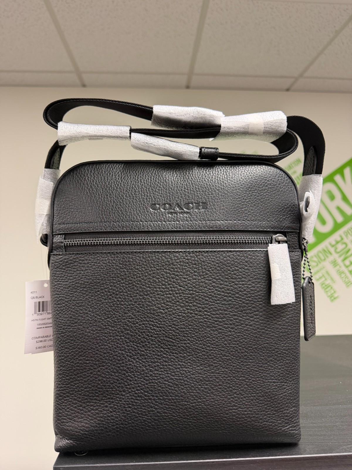 Father’s Day Special NEW COACH 4011 Houston Flight Bag Crossbody