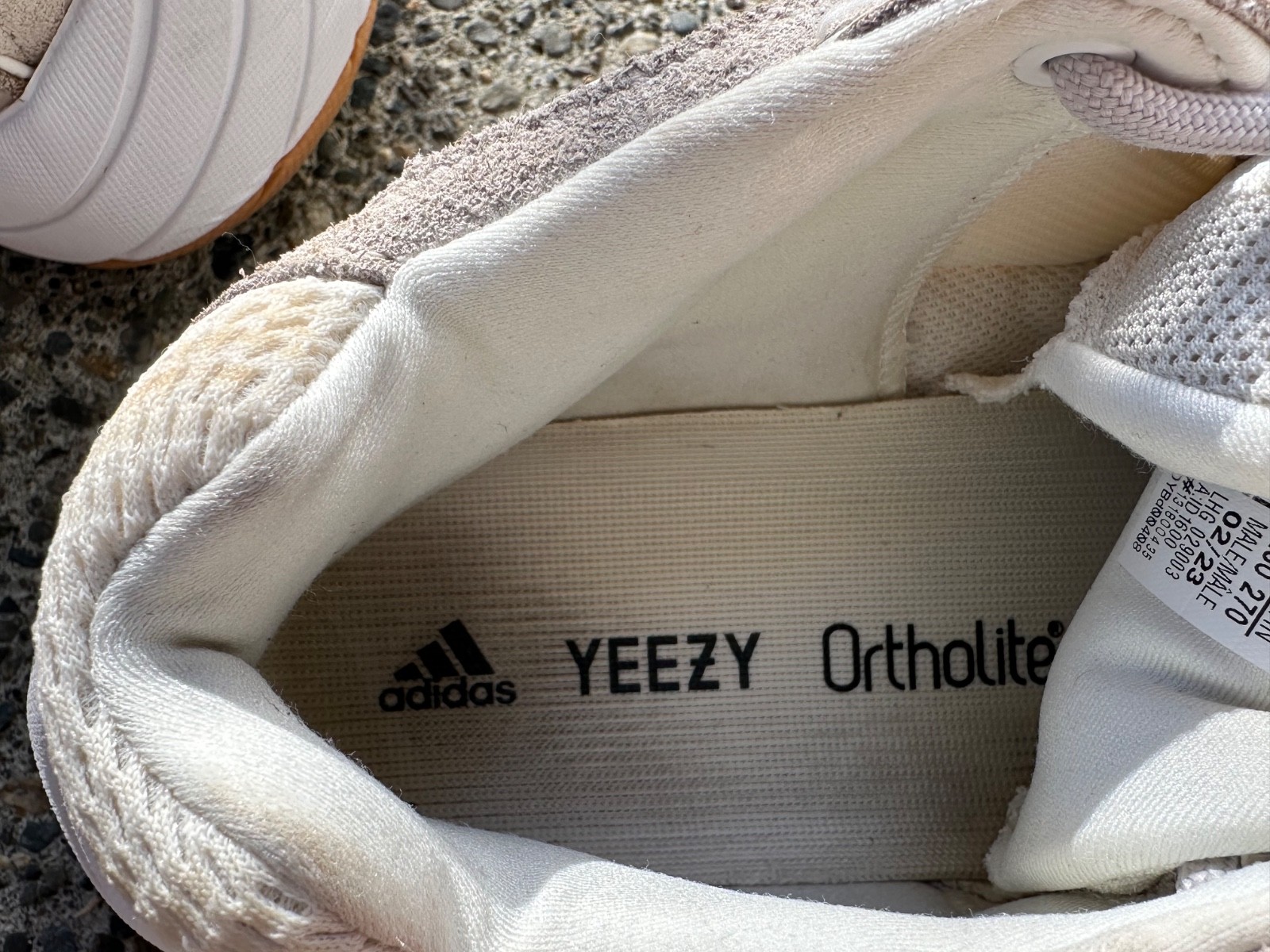 Size 10 – adidas Yeezy 500 Stone Taupe no box used in good shape