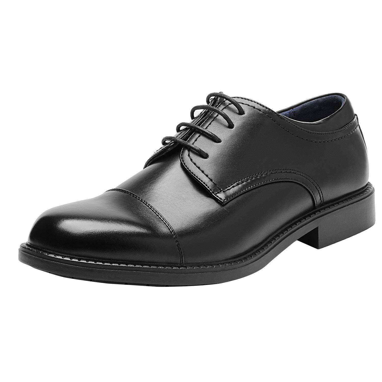 Men’s Dress Classic Oxfords Formal Business Derby Shoes US Wide Size 6.5-15