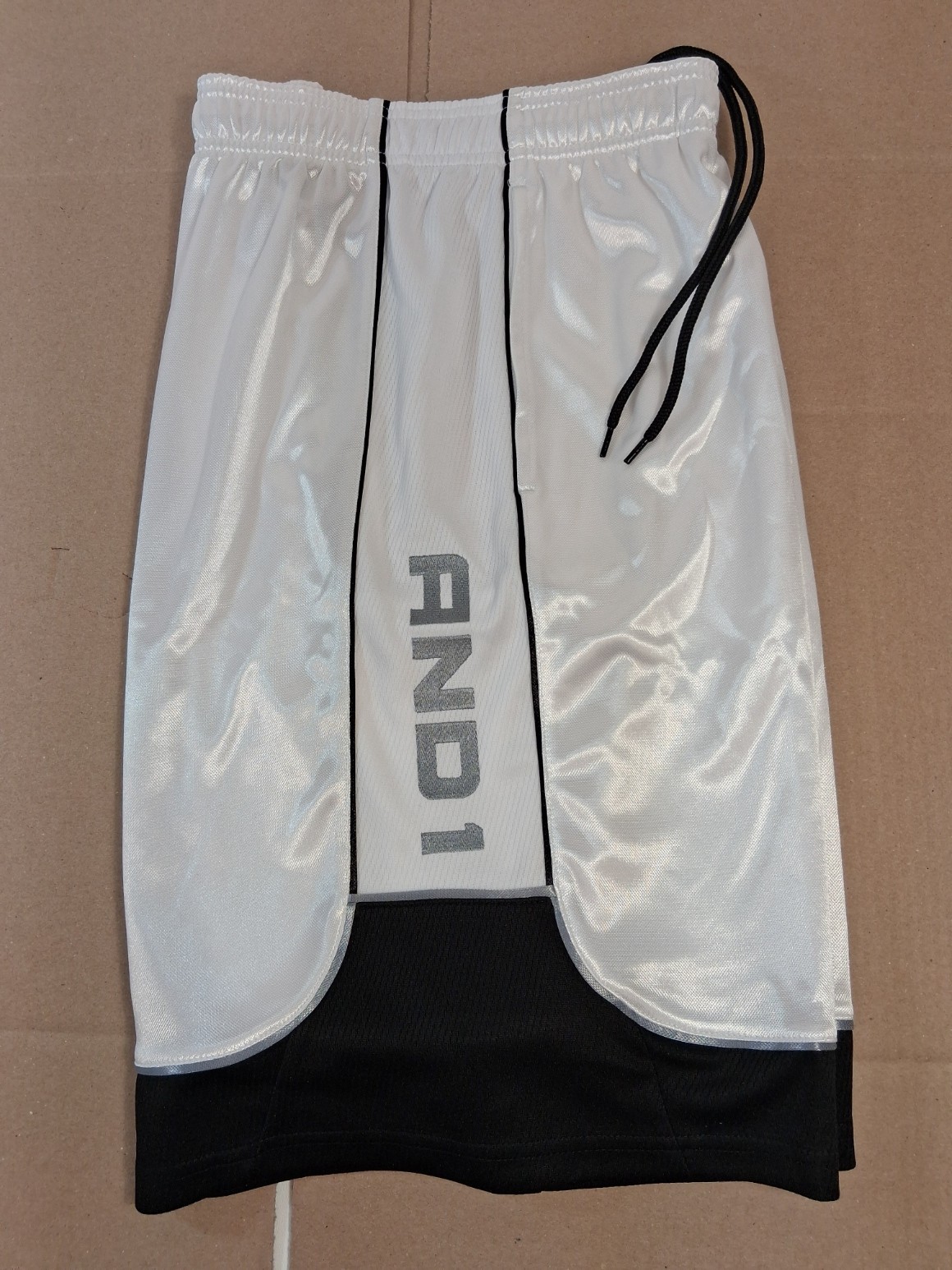 And1 Mens Basketball Gym Workout Shorts Black White ALL SIZE S M L XL 2X 3X