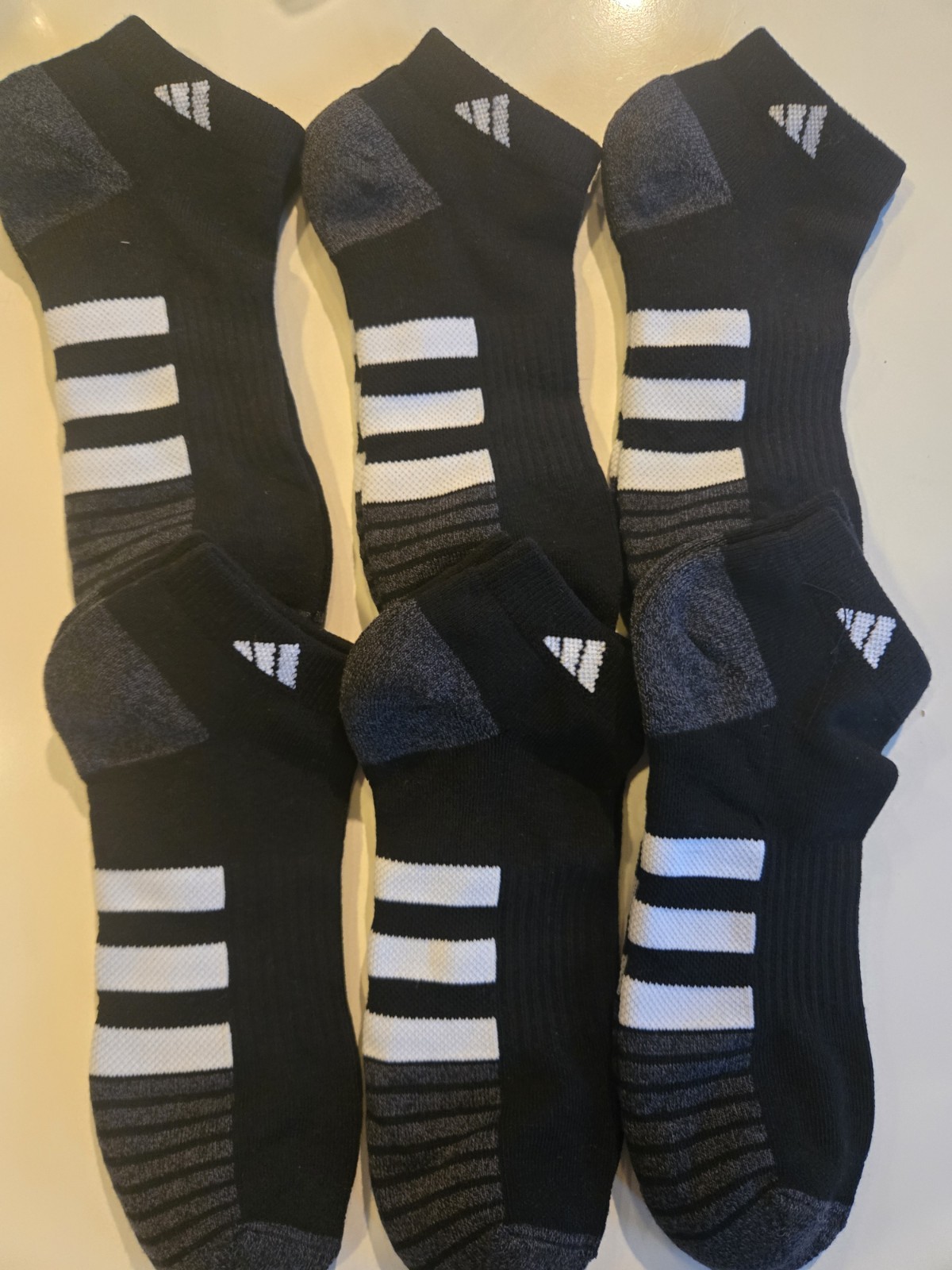 adidas Low Cut Ankle Socks 6 Pairs Size L