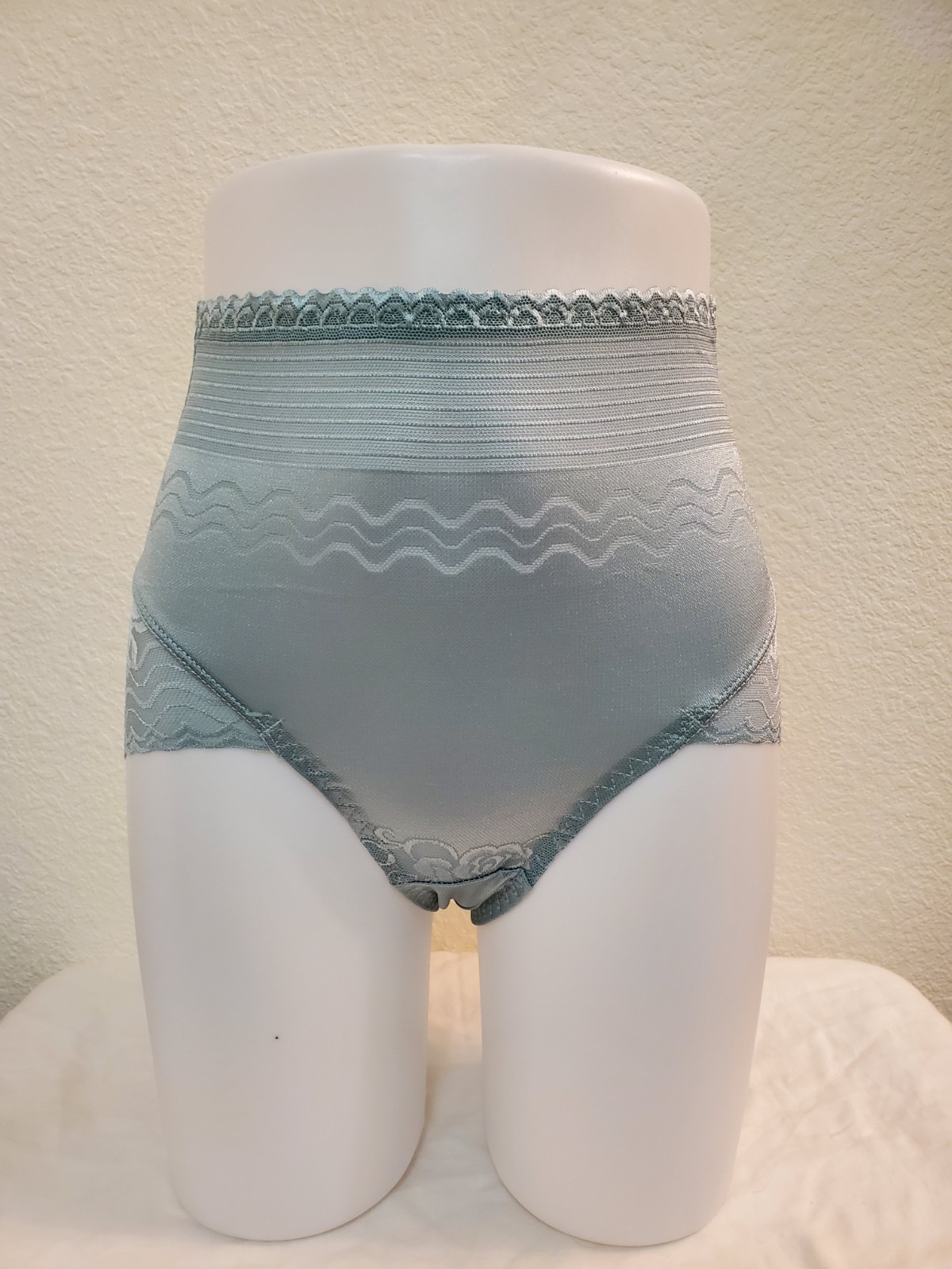 Women’s High Waist Lace Body Shaper Briefs Slimming Lingerie – 2 Pack – Medium