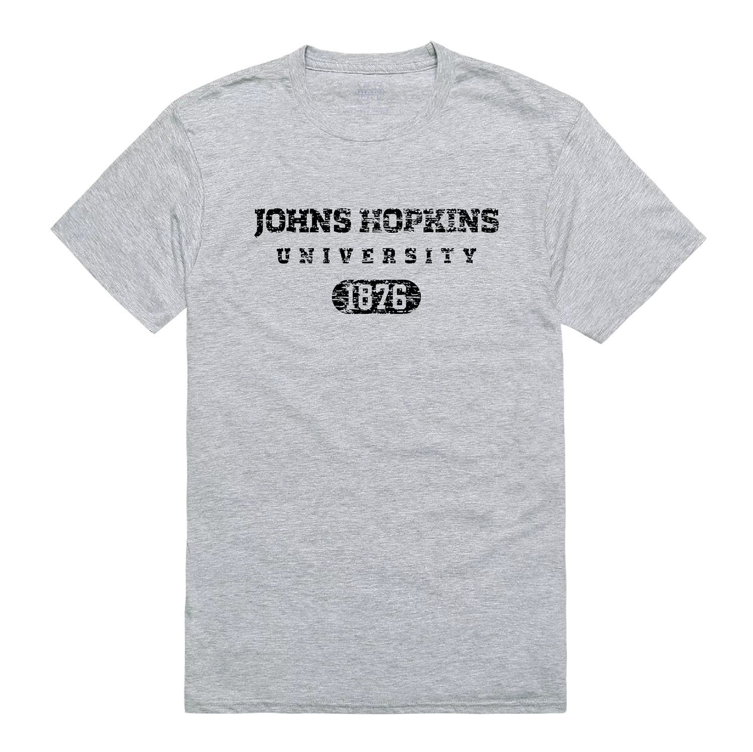 Johns Hopkins University Blue Jays JHU NCAA Distressed Arch College Tee T Shirt