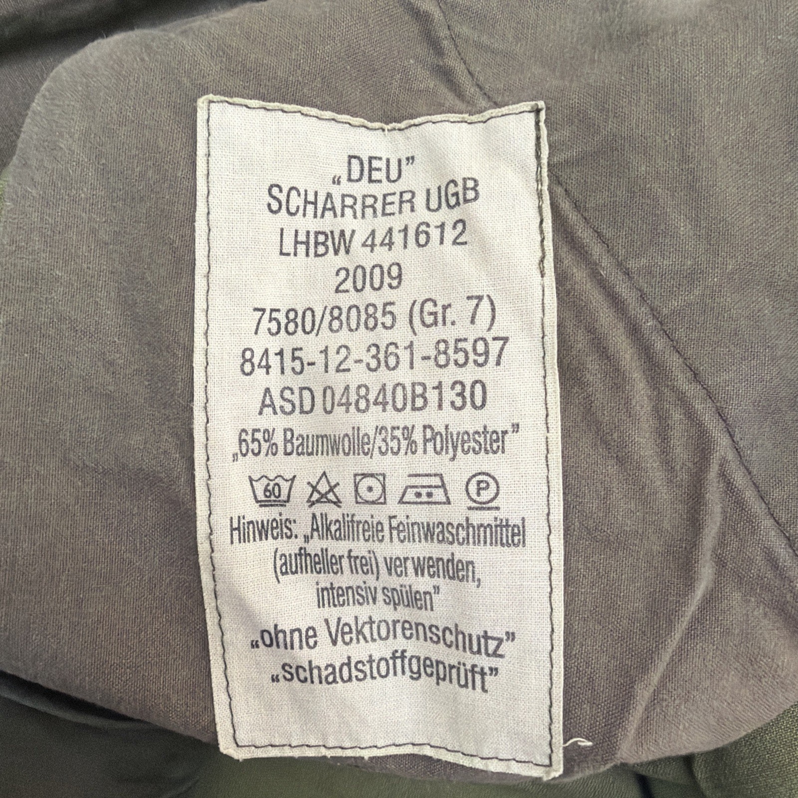 German Bundeswehr Flecktarn Bottoms (2000s Issue) **USED GOOD CONDITION