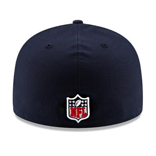 New Era Chicago Bears Official Navy Fitted Hat NFL On Field Classic Game Cap