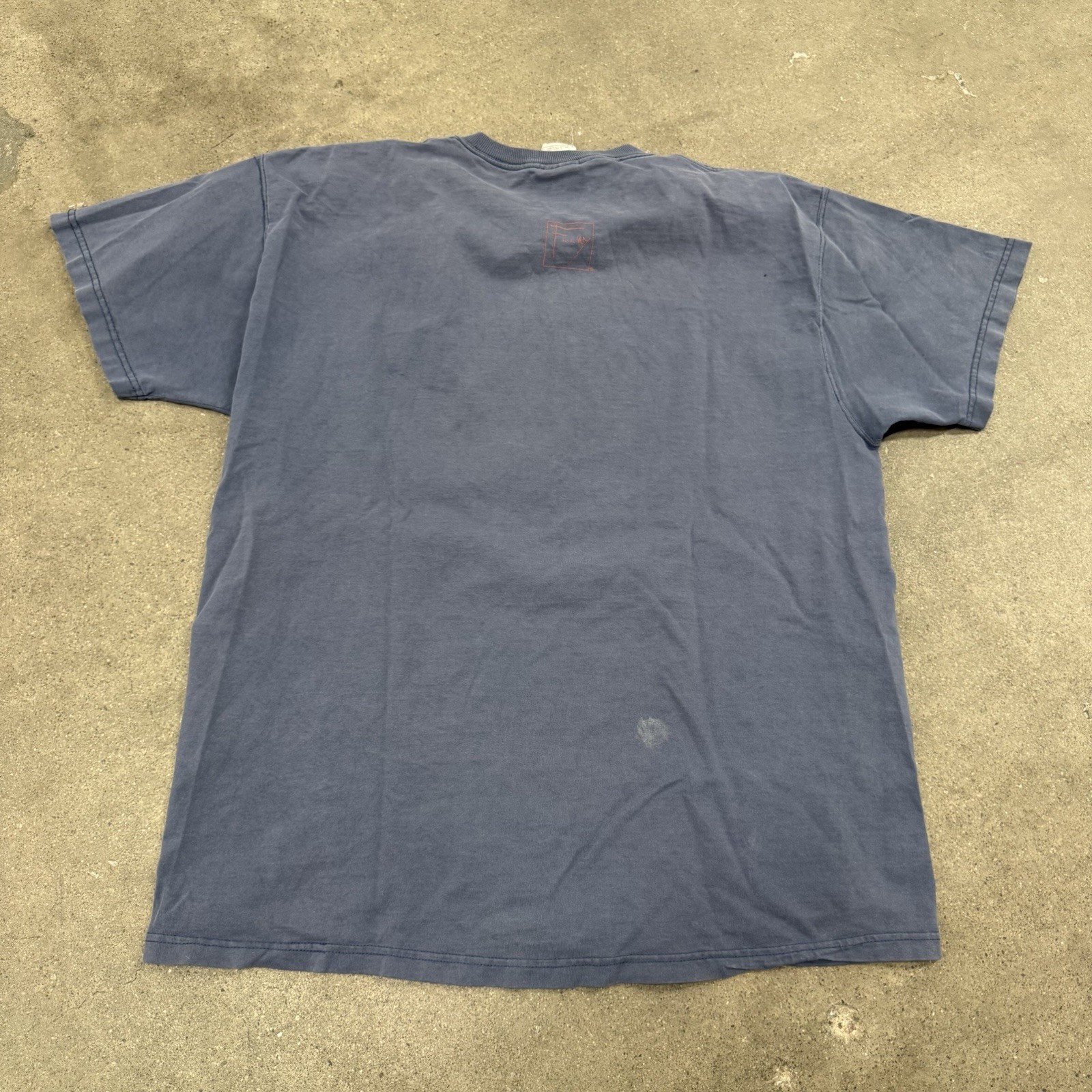 VTG Frank Lloyd Wright Fallingwater Navy Graphic T-Shirt Men’s XL Blue 2002