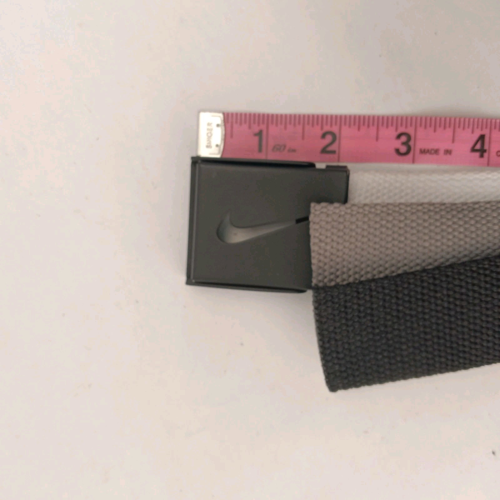 Nike Golf 3-In-1 Pack Web Belts, One Size Fits Most Up To 48, Black, Gray, White
