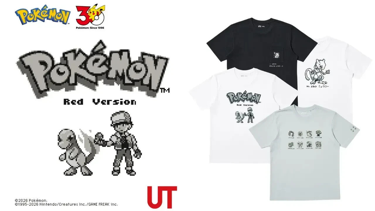 PreSale UNIQLO Pokémon 30th Anniversary UT Watercolor T-Shirt S-3XL Japan NEW