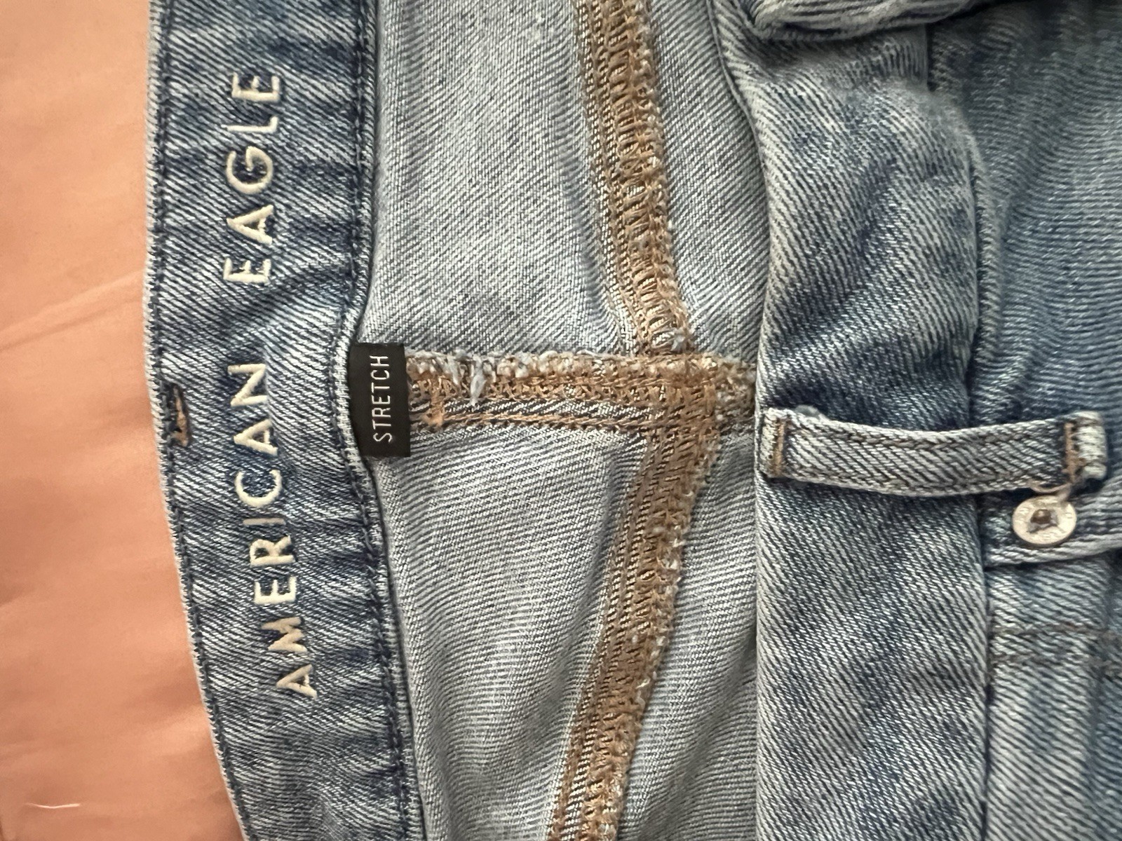 American Eagle Outfitters Women’s High Rise Straight Distressed Jeans Size 12