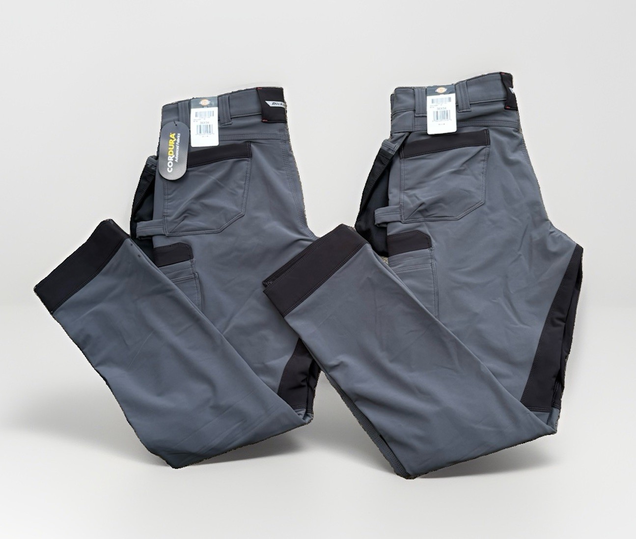 Lot Of Two Dickies Performance Tech Utility Cordura Workwear Pants Men’s 36×34