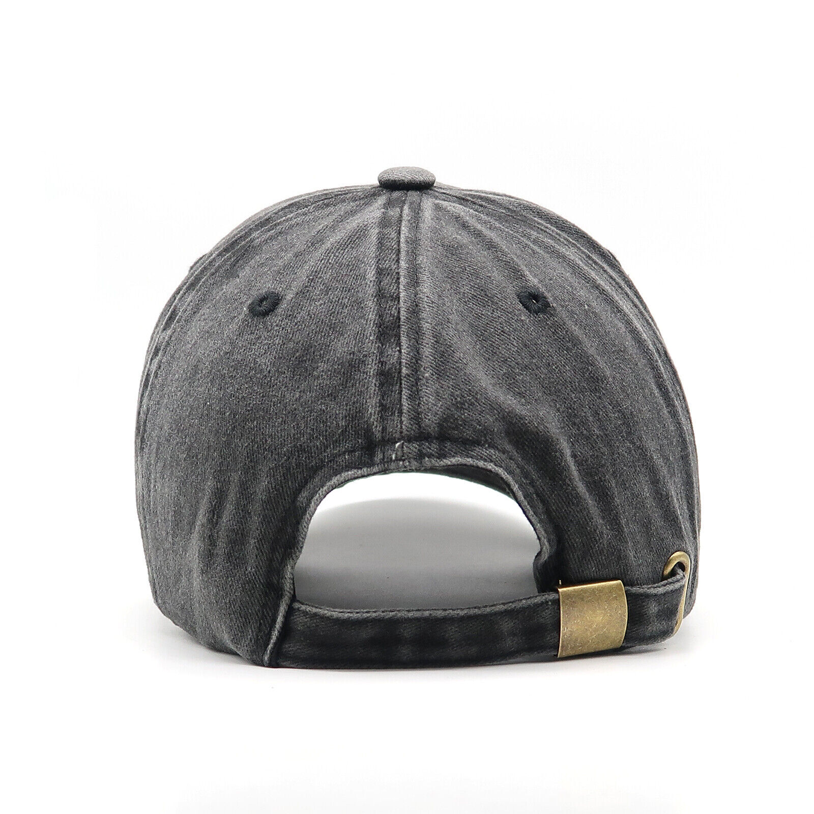 Men Baseball Cap Washed Cotton Solid Adjustable Dad Hat Women Ball Caps Trucker
