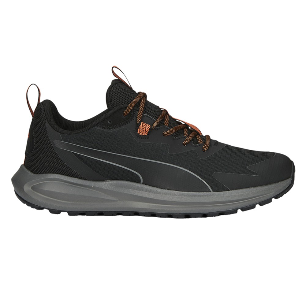 PUMA Twitch Runner Trail Running Mens Black Sneakers Athletic Shoes 37696108