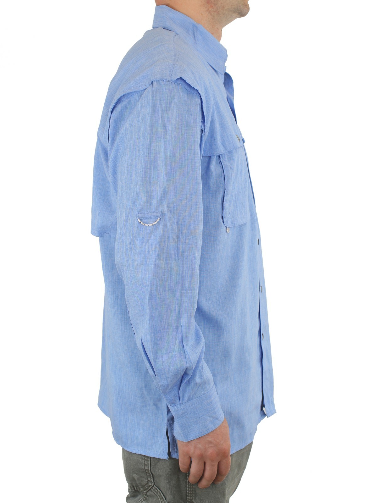 Magellan Men’s Fish Gear Shirt Aransas Pass, Relaxed Fit, Moisture Wicking, LS