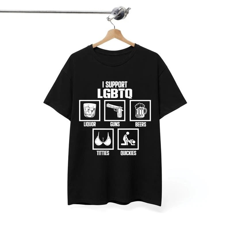 I Support LGBTQ Shirt, Funny Meme Shirt, Unisex Shirt, Trendy Shirt