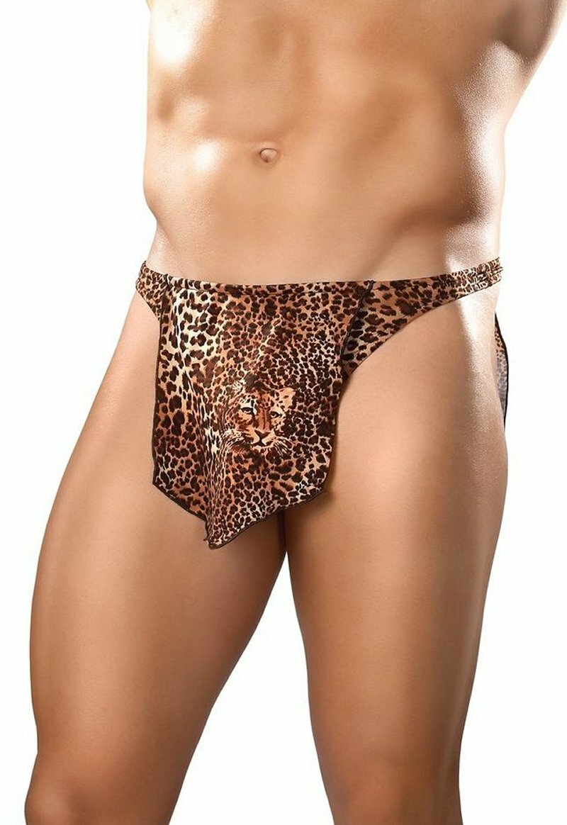 MALE POWER TARZAN THONG Leopard Loincloth Animal Jungle Men’s Underwear Lovefifi