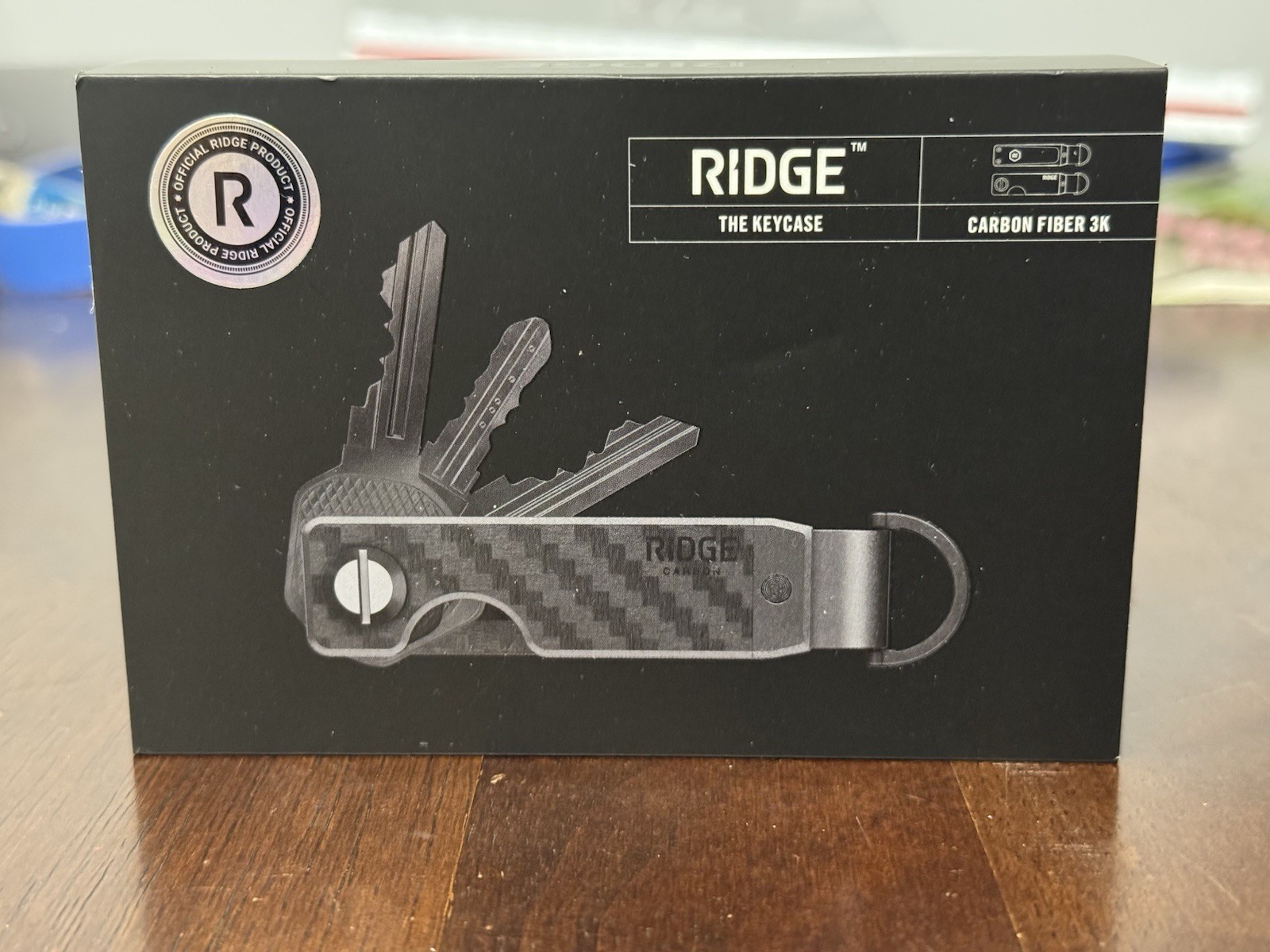 Ridge Keycase Carbon Fiber 3K New In Box