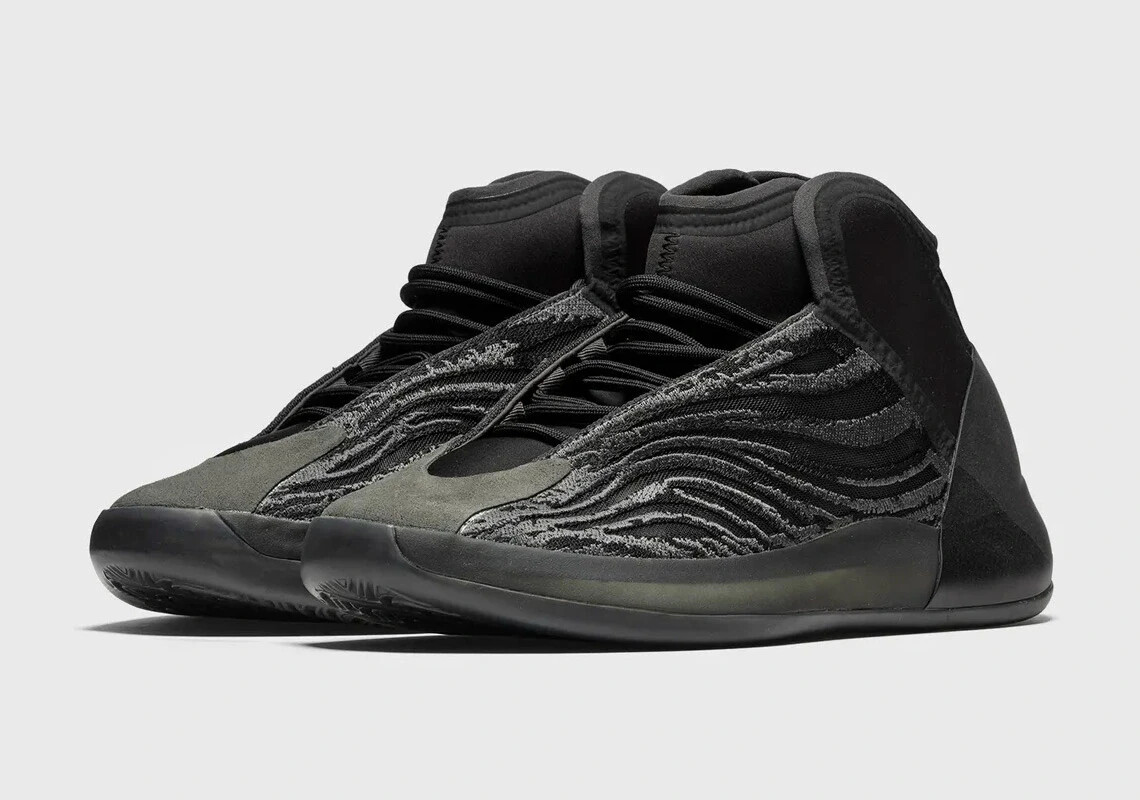 Adidas Yeezy QNTM Onyx – GX1317 – Black – Size 8.5 – NEW