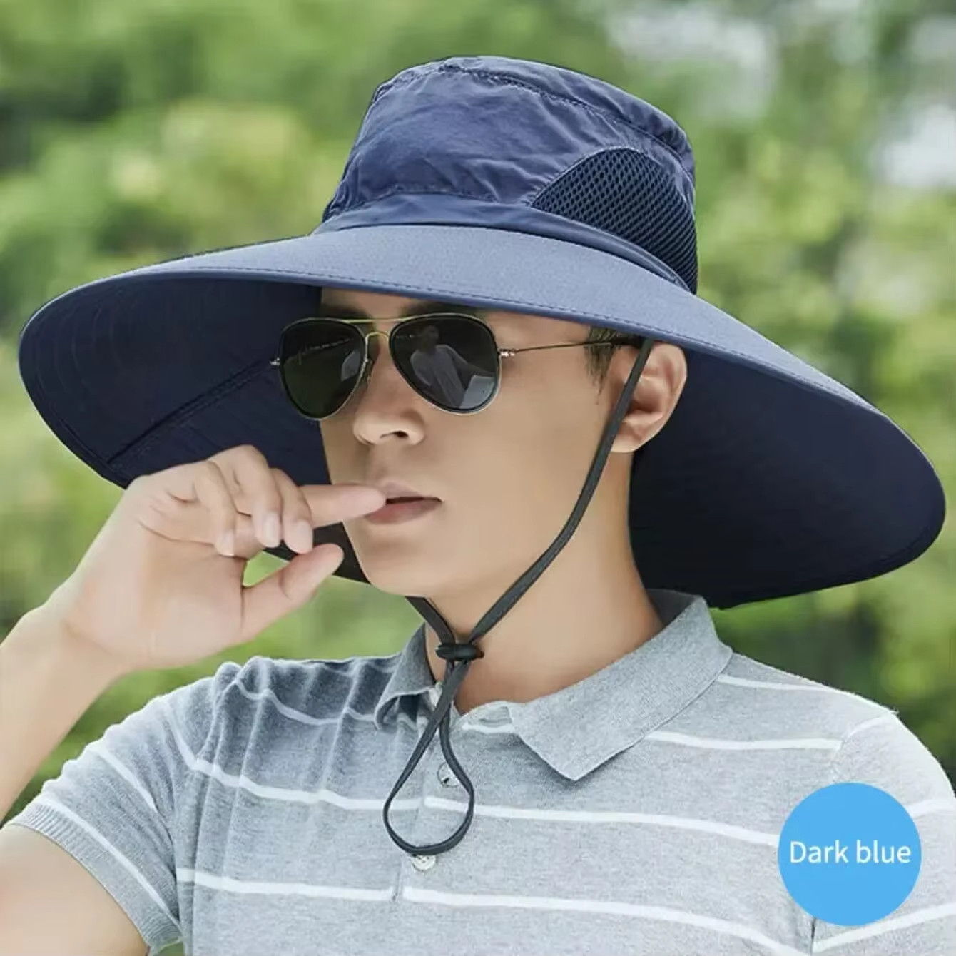 UV Protective Sun Hat- Breathable Wide Brim for Men/Women,Summer Fishing&Camping
