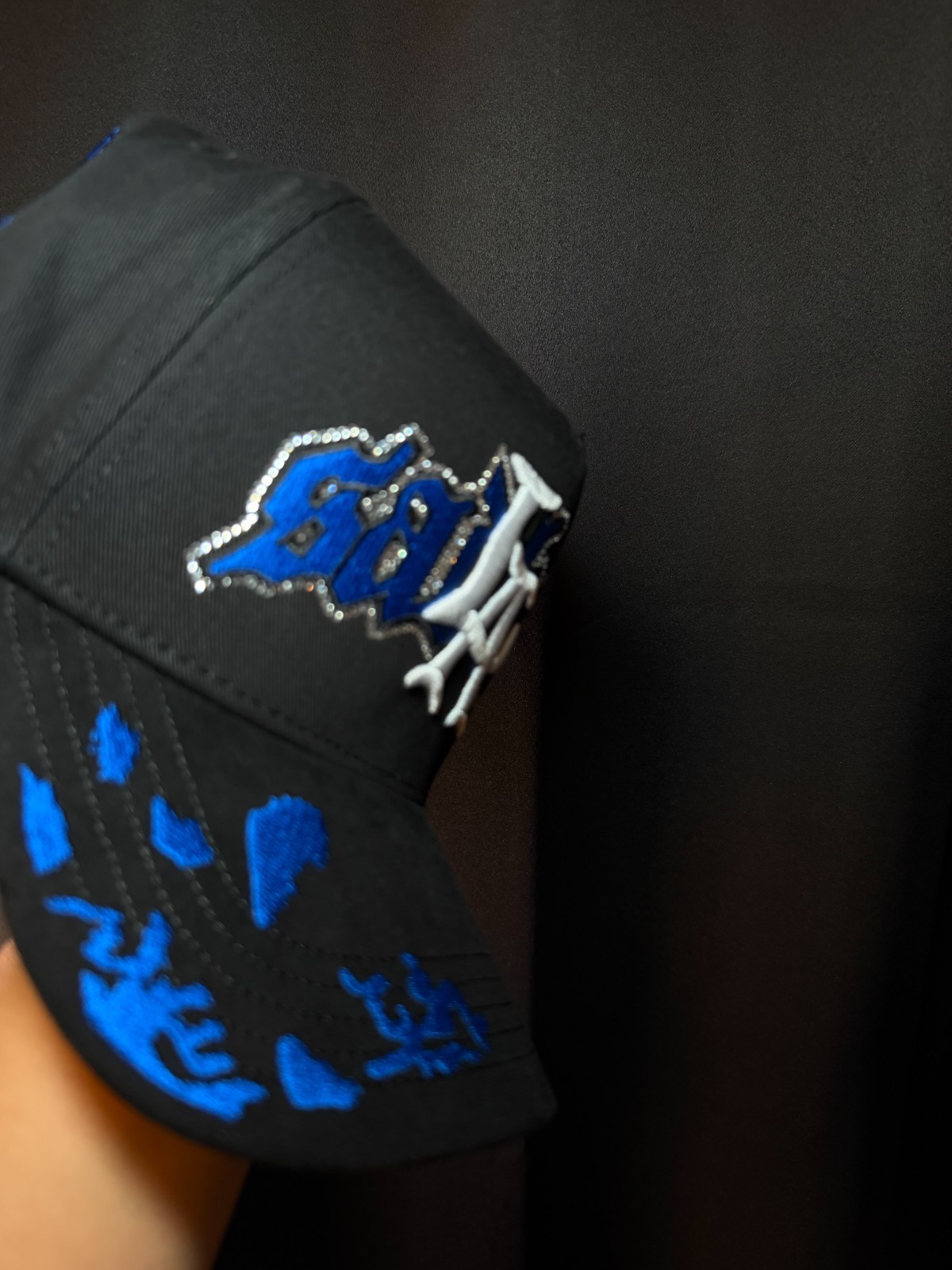 DANDY HATS X JUNIOR H SAD BOYZ “ANGEL AZUL” LIMITED EDITION SNAPBACK – NO BOX