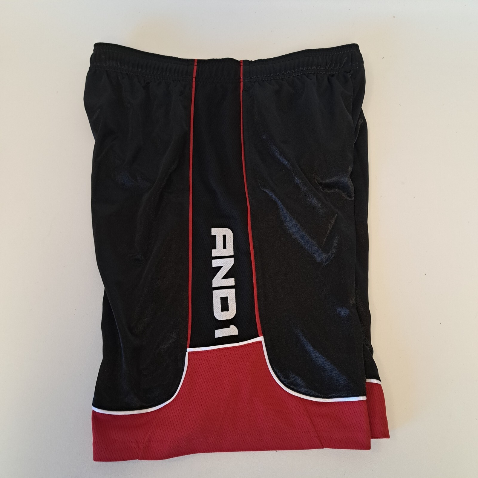 And1 Mens Shorts Basketball Gym 11″ Inseam Black White Red S M L XL 2XL 3XL SIZE