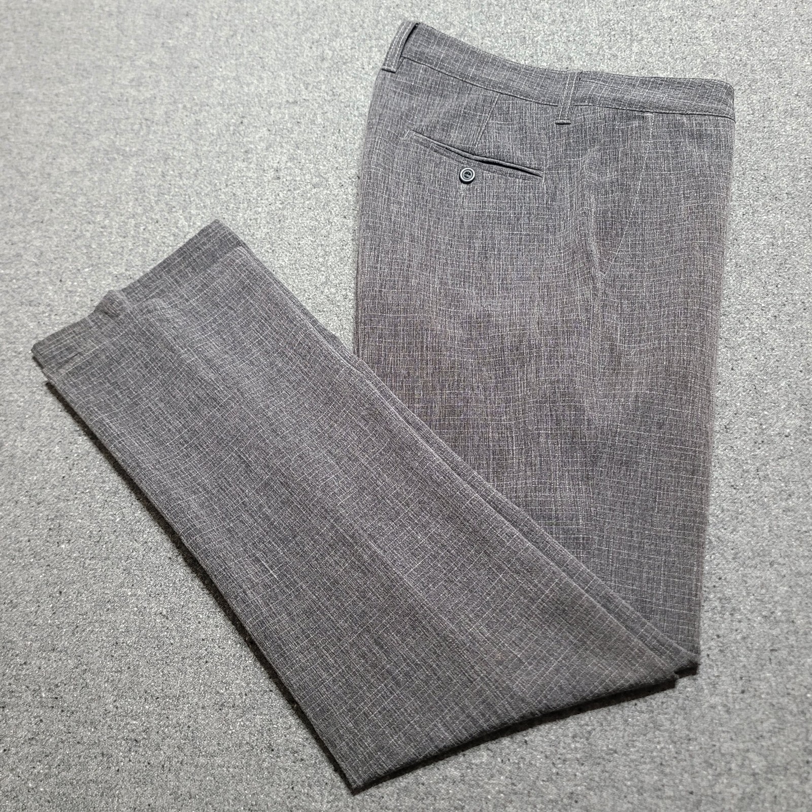 Travis Mathew Pants Mens 32×32 Gray Knit Golf Ripstop Performance Stretch Preppy