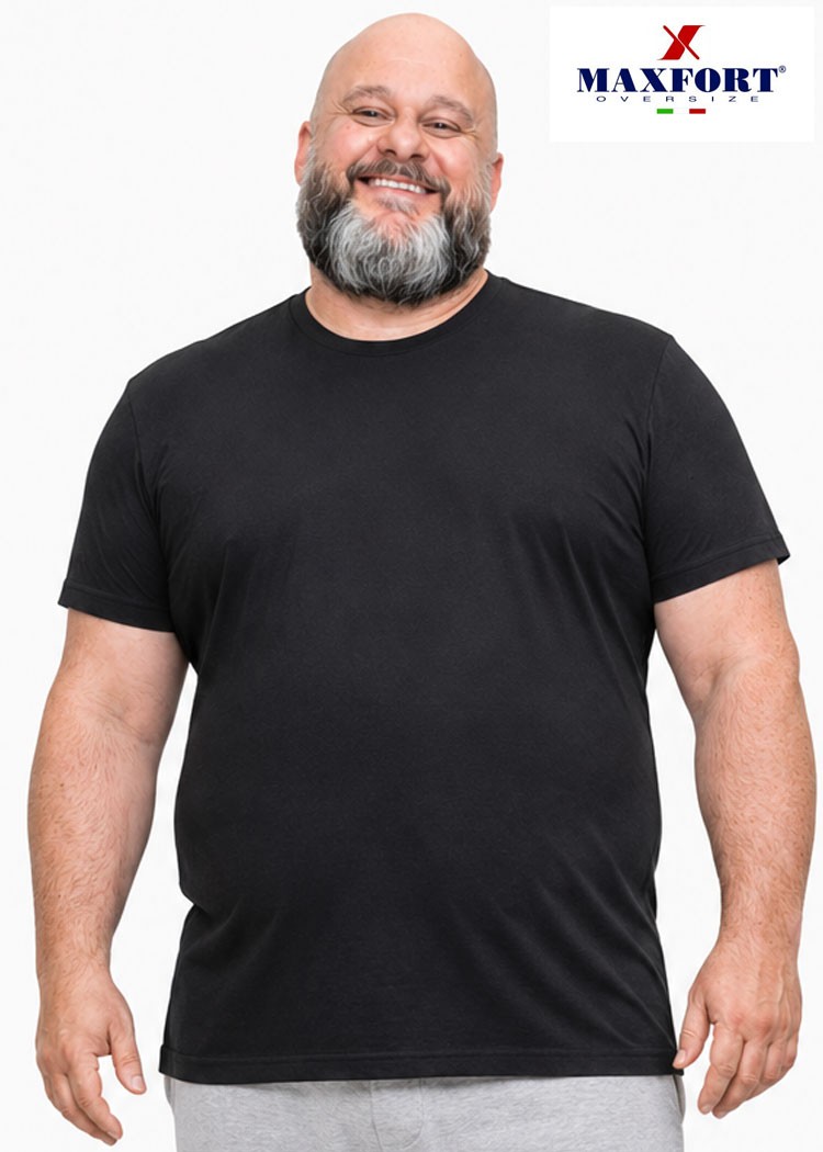 men’s underwear PLUS SIZES crewneck sweater cotton t-shirt from 2XL to 10XL Maxf