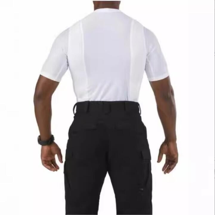 Explosive Man’s T-shirt Concealed Hidden Holster Tactical Invisible Carry Tops