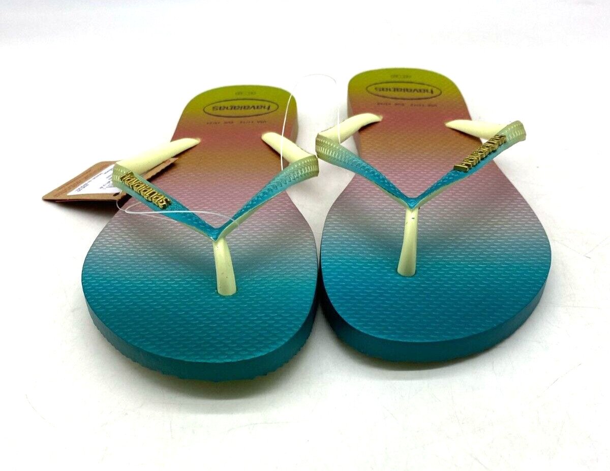 Havaianas Slim Gradient Sunset Flip Flops Women’s Size 11/12 – Men’s 9/10
