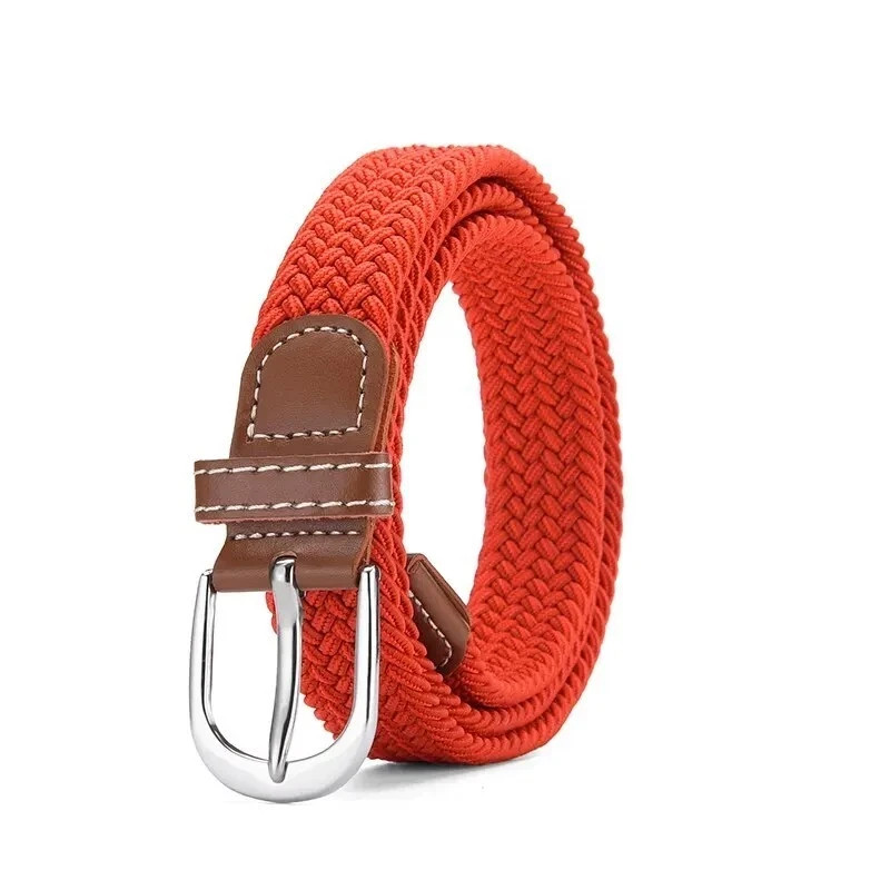 Elastic Fabric Braided Belt,Enduring Stretch Woven Belt for Unisex Men/Women/Jun
