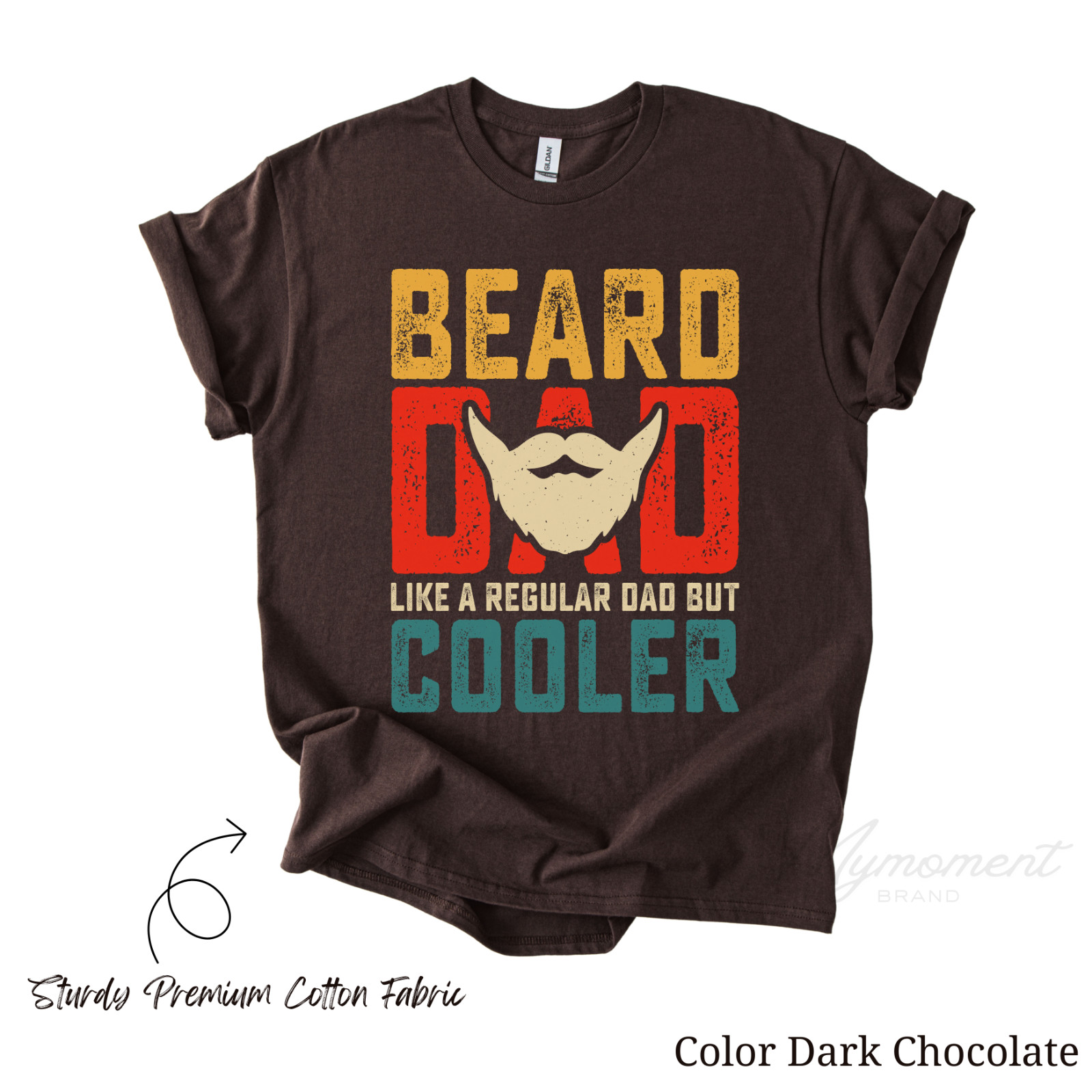 Men’s Father’s day Funny T-shirt Dads with beards dad grandpa papa tee shirt