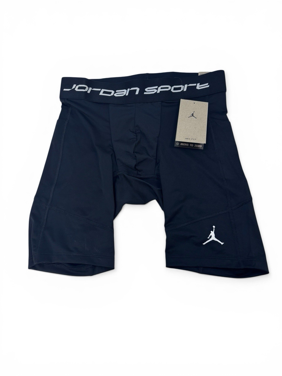 Jordan Sport Dri-FIT Tight-Fit Training Shorts – Mens Small (FV8618-010) – Black