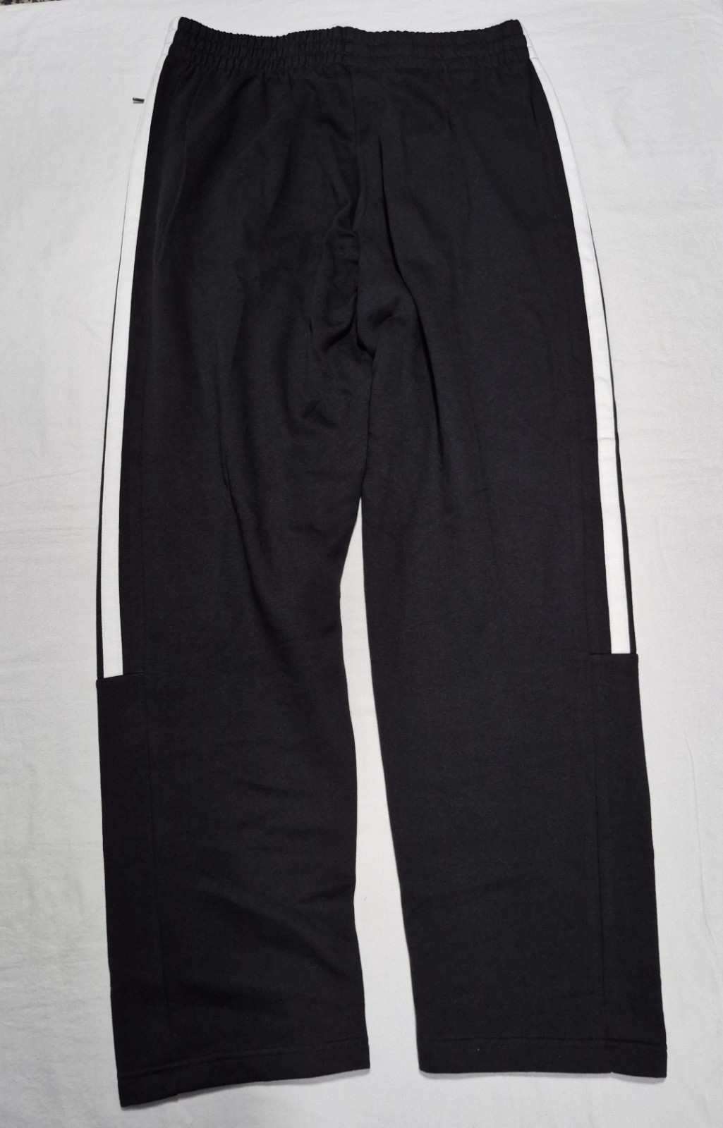 Adidas Men’s Fleece Pants Multi Sports Training Crew Black White JY9028