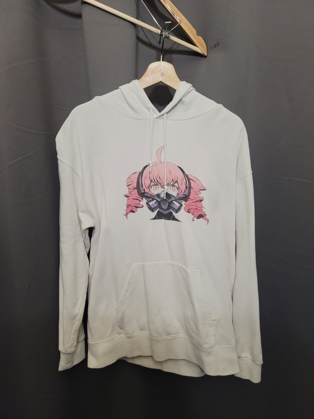 kasane teto white Japan import cyberpunk Hoodie