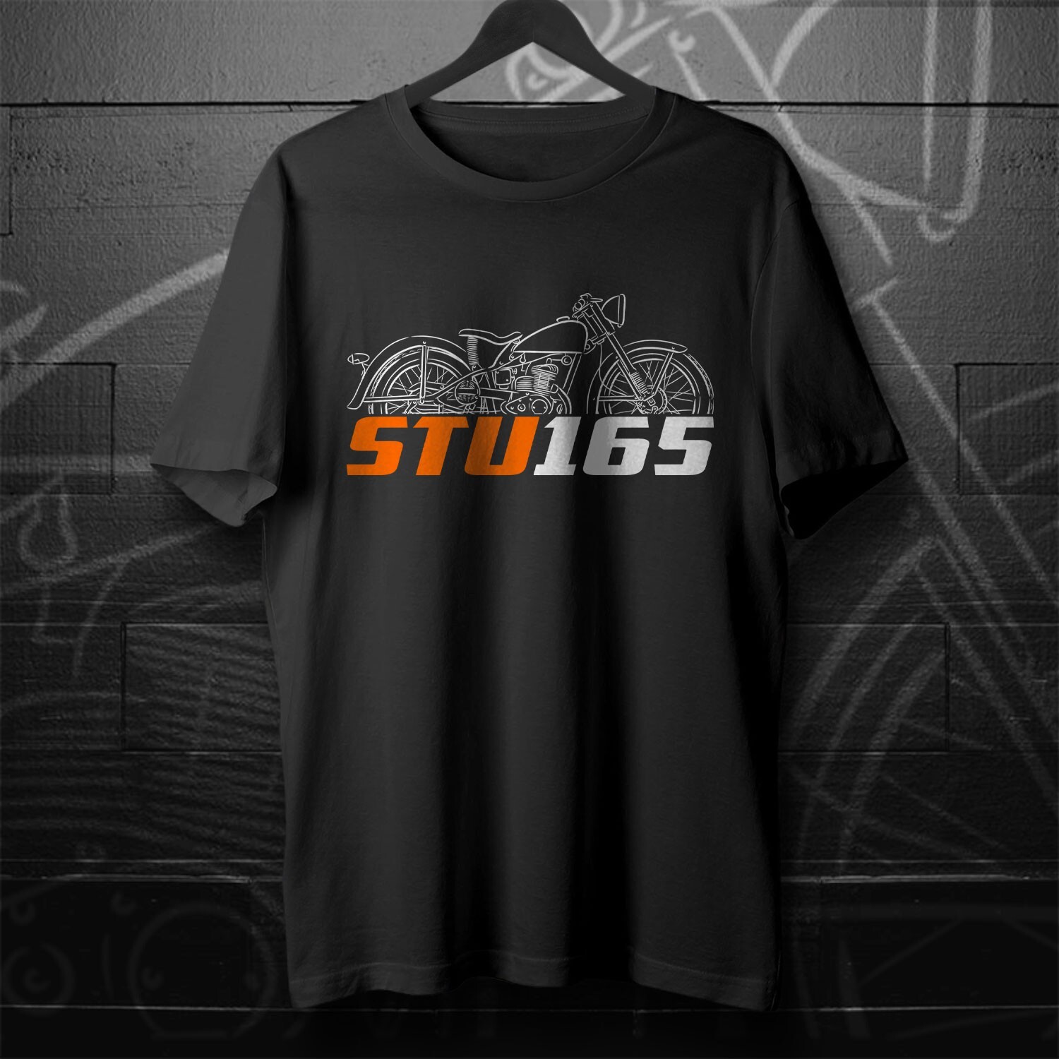 For Harley-Davidson ST STU 165 1953–1959 fans – Motorcycle T-Shirt for Riders