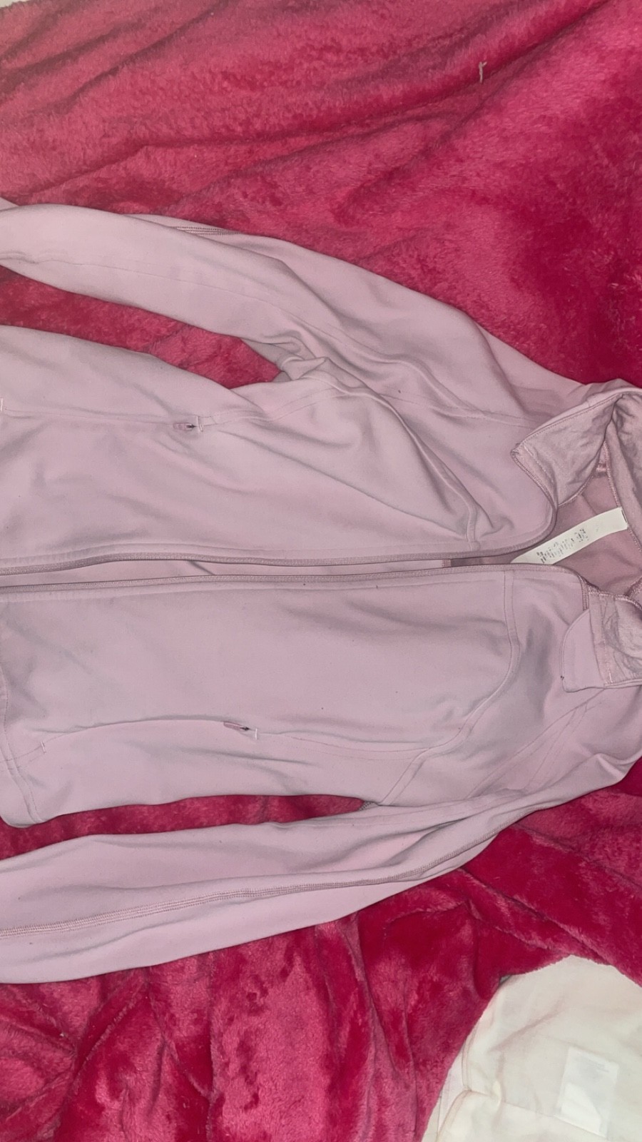Lululemon pink peony (color not available on website) define jacket crop size 6