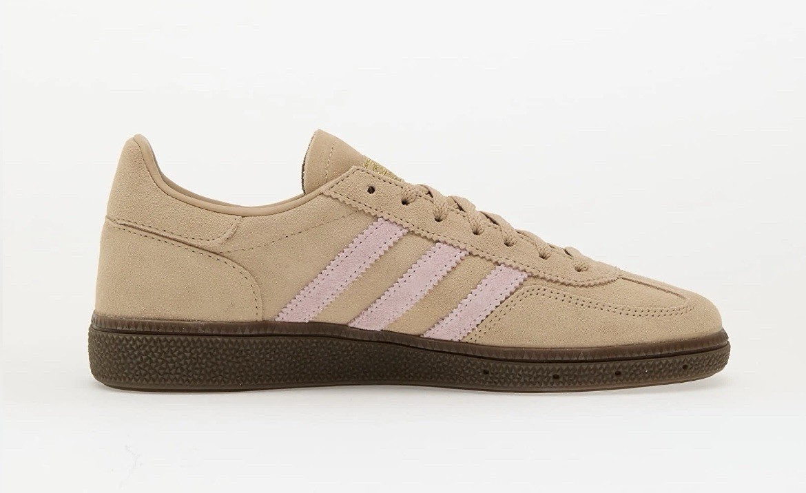 adidas Womens Handball Spezial Warm Sandstone Clear Pink JI2651 Multi Size
