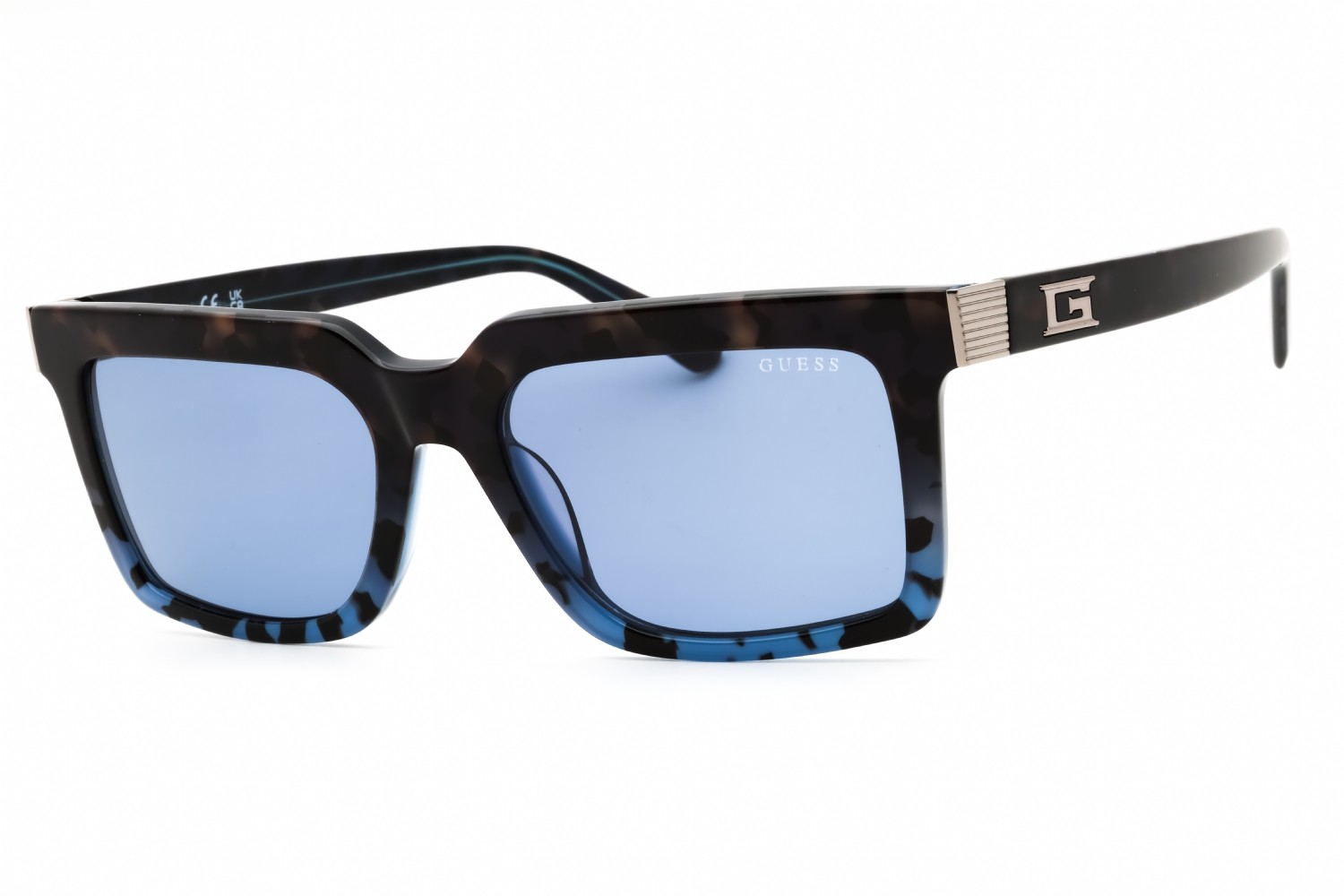 GUESS GU0213-92V-55 Sunglasses Frame Size 55mm 145mm 19mm BLUE Men